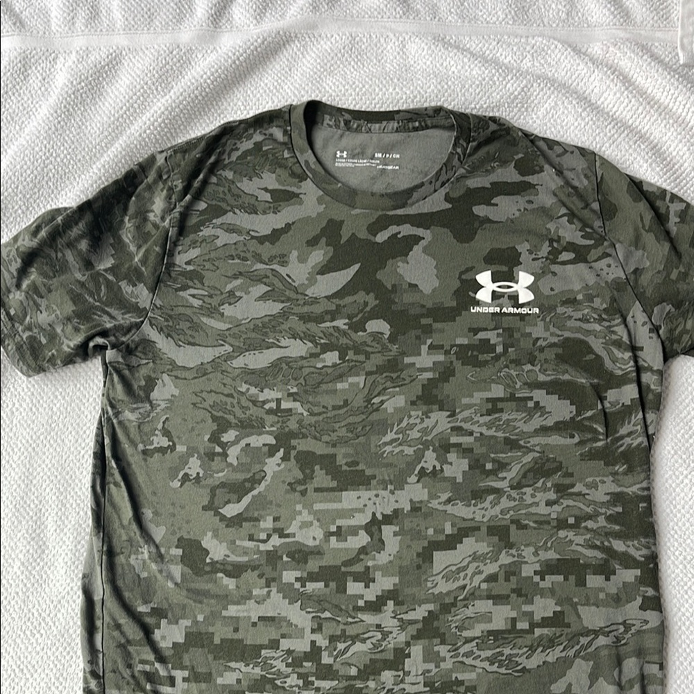 Under Armour Men's Digital Camo Tee - Green